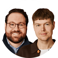 Mathias Keller und Jakob Kollotzek