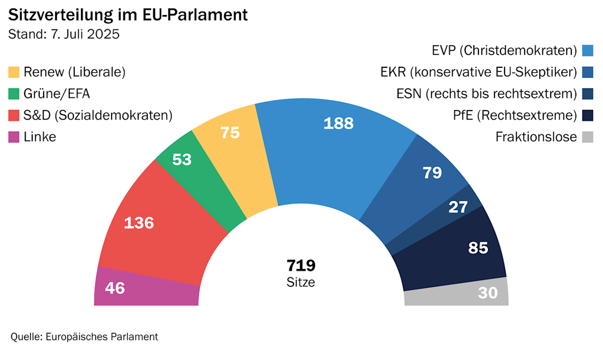 Fraktionen im Europaparlament