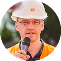 Julian Fassing, Projektleiter Riedbahn und Strecke Berlin-Hamburg bei DB InfraGO
