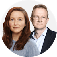 Kathrin Henneberger und Maik Außendorf
