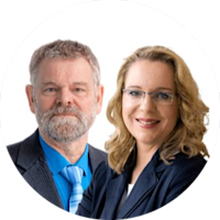 Jens Clausen und Claudia Kemfert