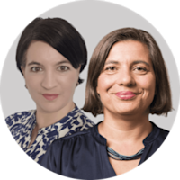 Carolin Boßmeyer und Viviane Raddatz