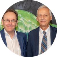 Helmuth Trischler und Klement Tockner