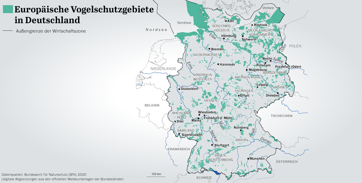 Vogeschutzgebiete