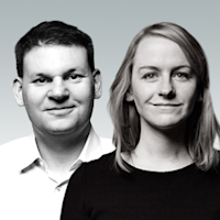 Leonie Beining und Stefan Heumann