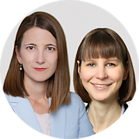 Laura von Daniels und Sonja Thielges