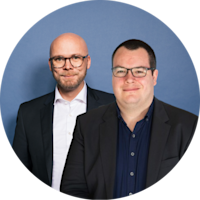 Fabian Mehring und Patrick Glauner