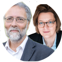 Christoph Bals und Silvie Kreibiehl
