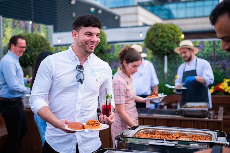 Outdoor Catered Lunch