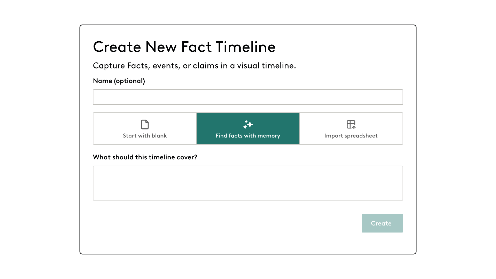 Memory-New-Fact-Timeline