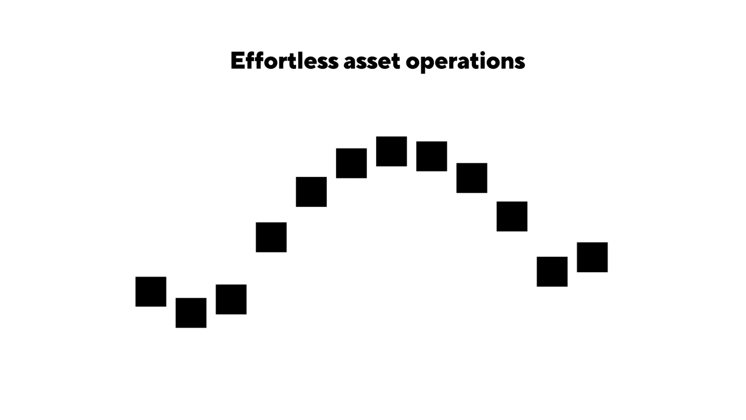 Effortless equipment management operations illustration