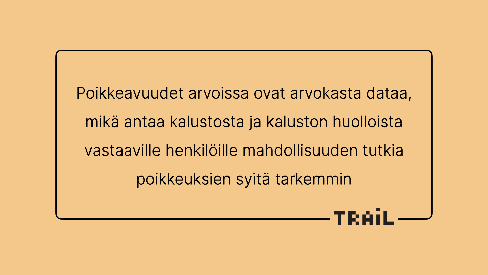MTBF Trail