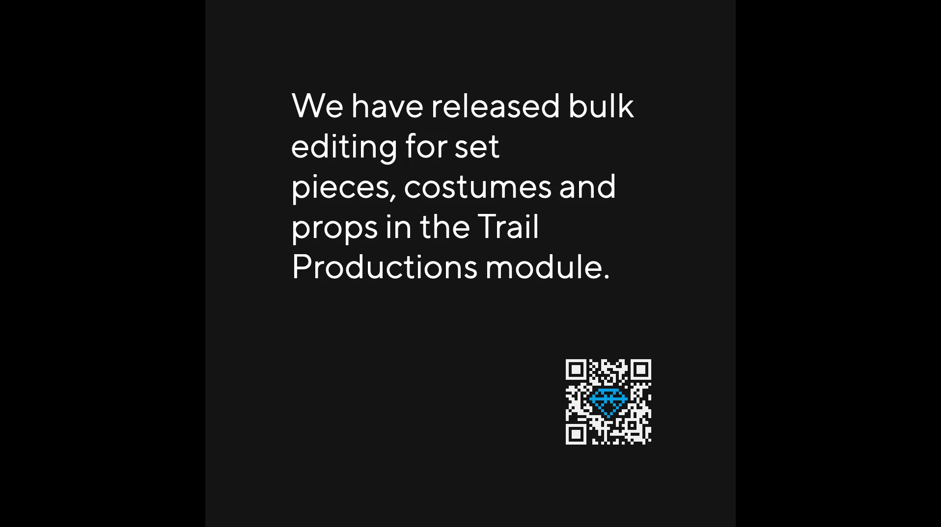 New bulk editing possibilities