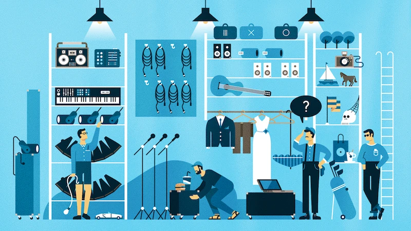 Vähennä työtä kalustonhallinnassa illustration