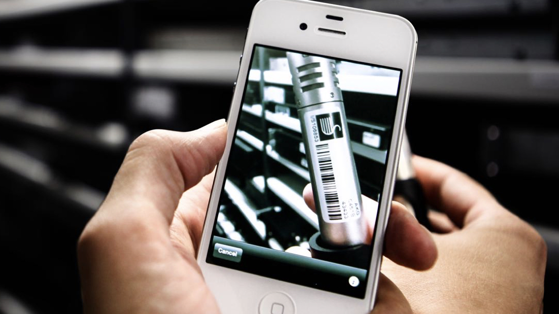 Scanning barcode