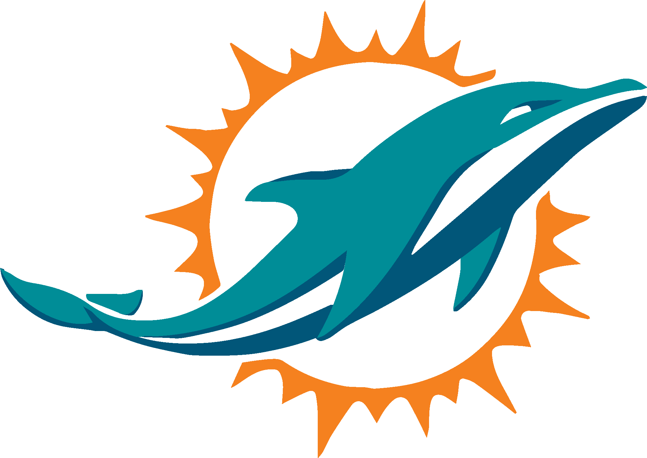 Miami Dolphins logo svg