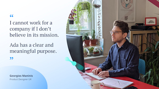 Working at Ada: Georgios Maninis