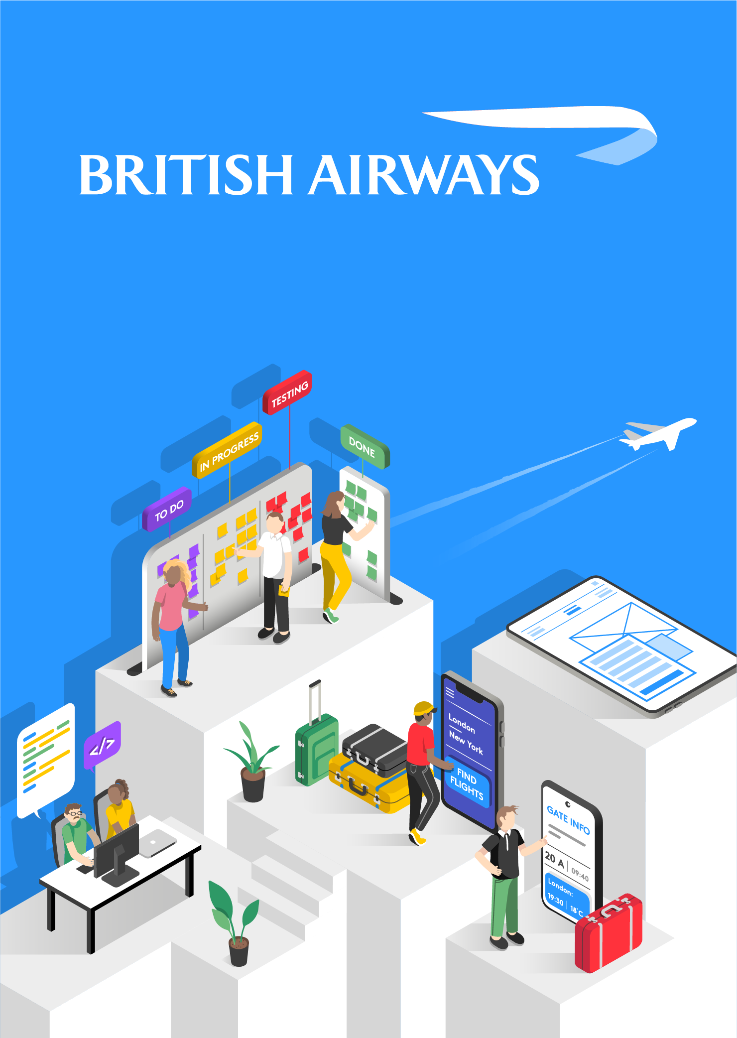 Increasing mobile bookings for British Airways AND Digital