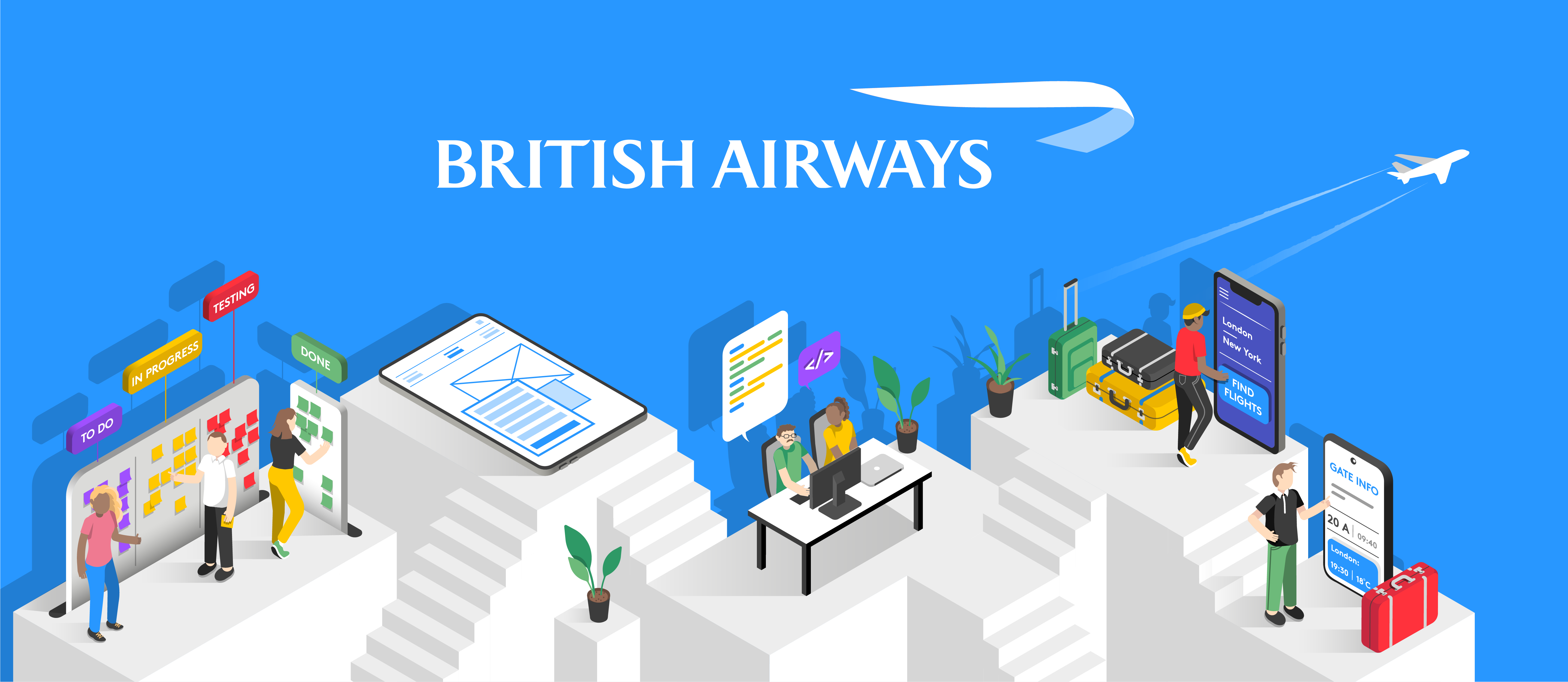 Increasing mobile bookings for British Airways AND Digital