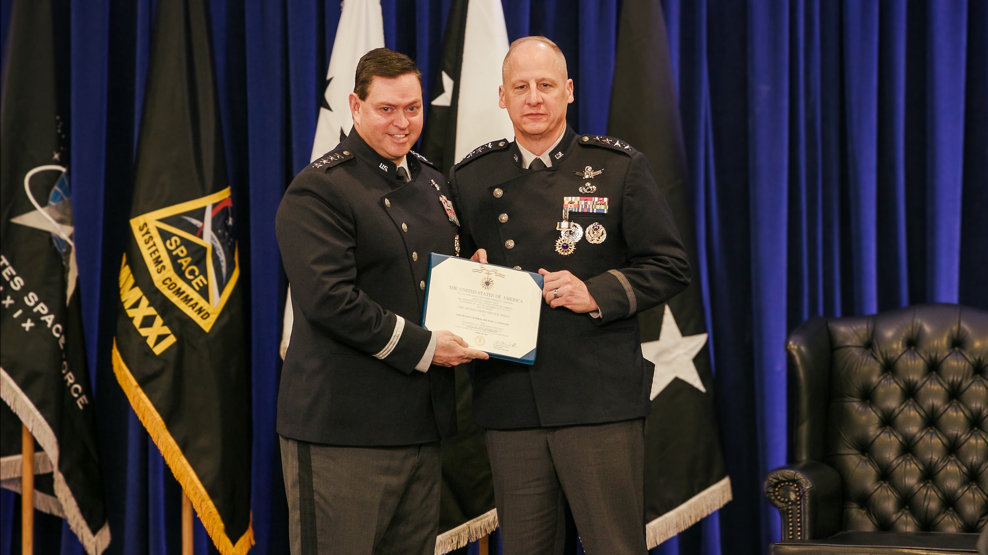 Space Systems Command formally welcomes new commander