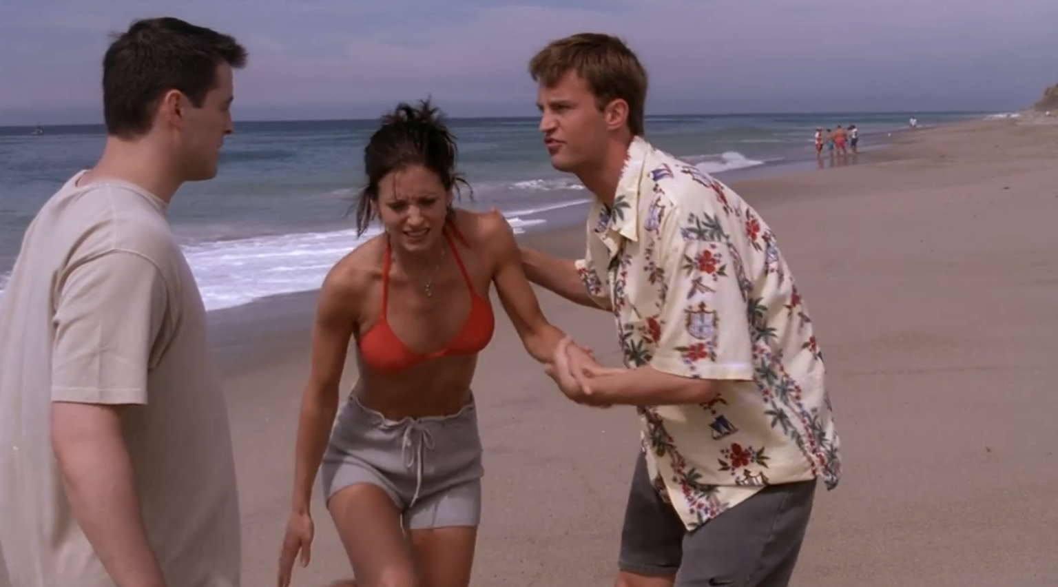 Friends Beach Episode