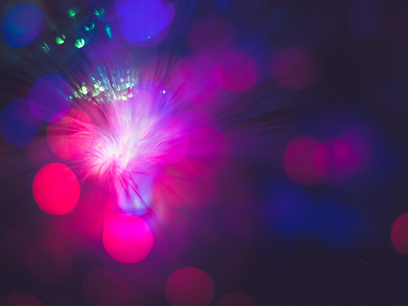 Image of a circular light flair
