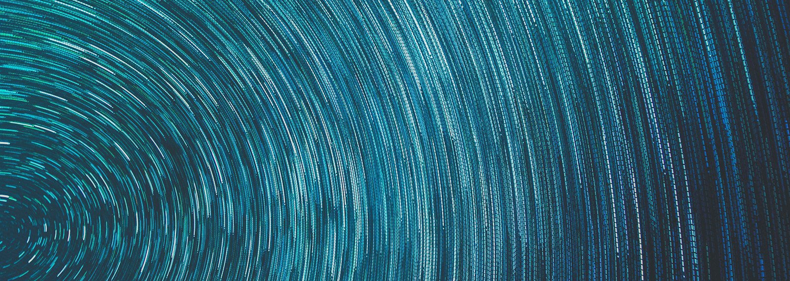 View of a digital swirl in the sky