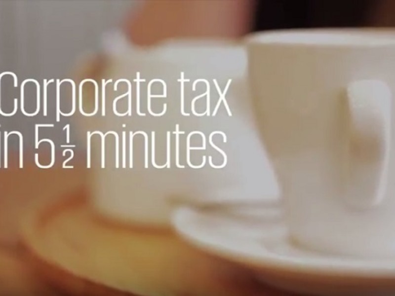 Image of Corporate tax in 5 1/2 minutes