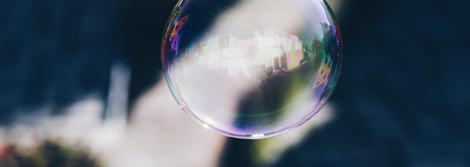 Image of a close up of a bubble