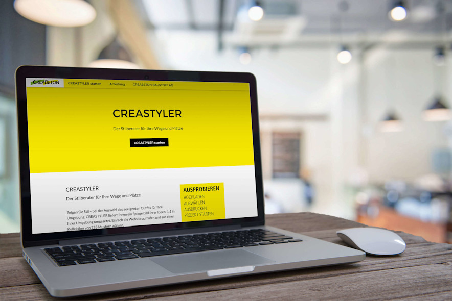 CREASTYLER: der Online-Stilberater für Wege und Plätze