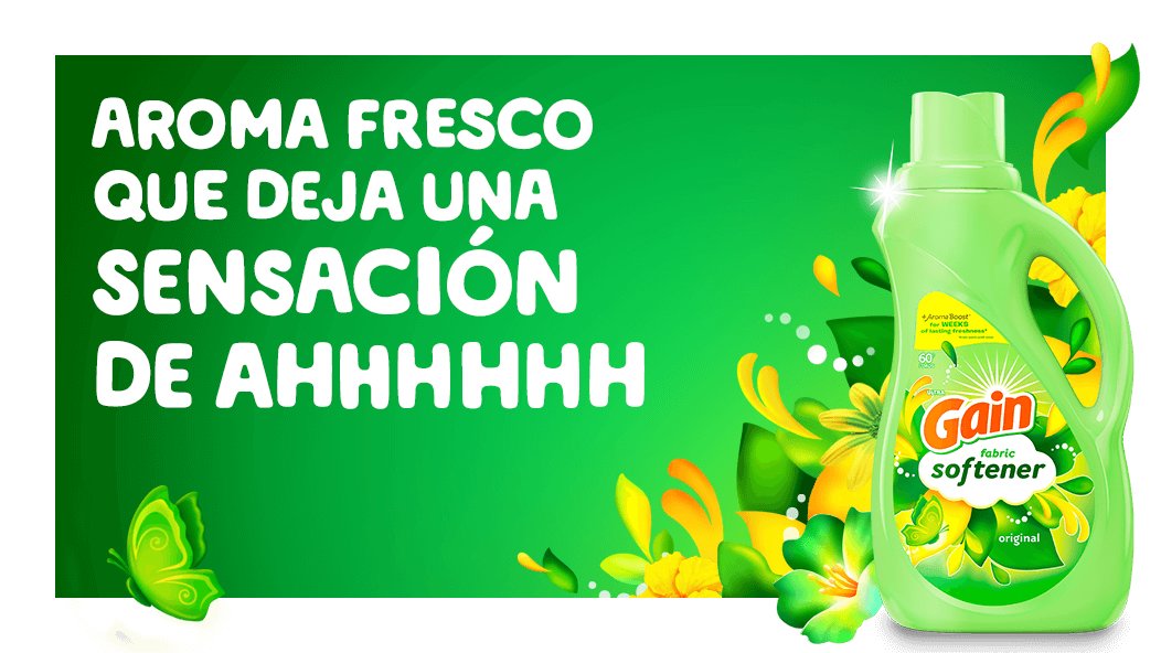 Gain suavizantes de ropa