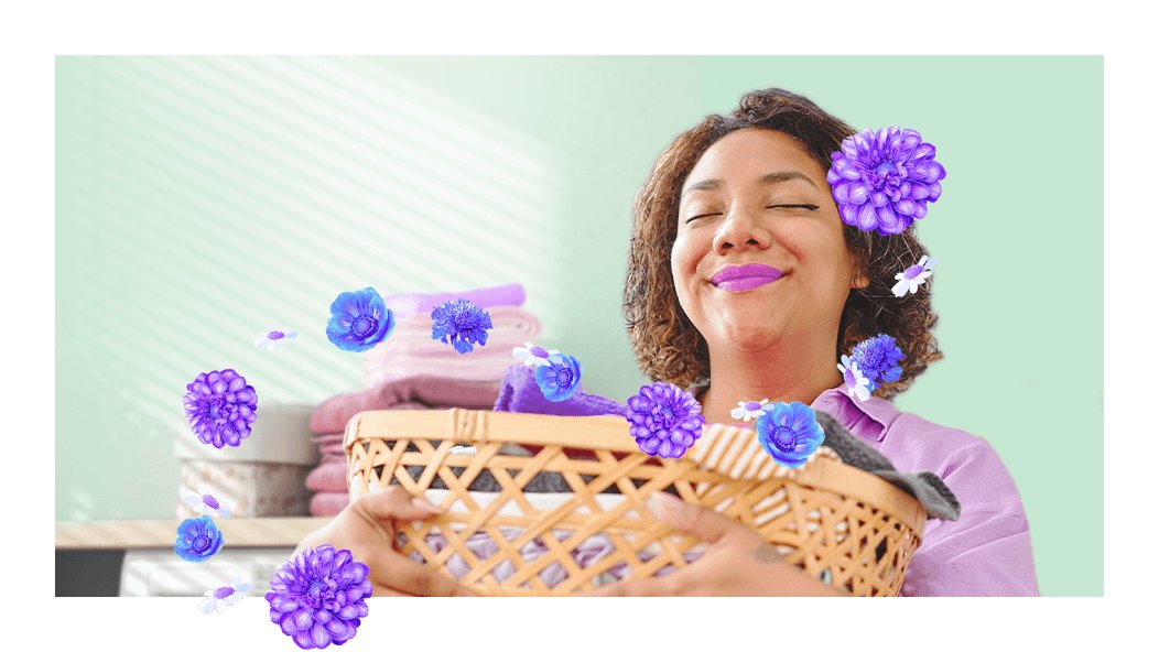 Video de Pacs de detergente Gain Relax Flings