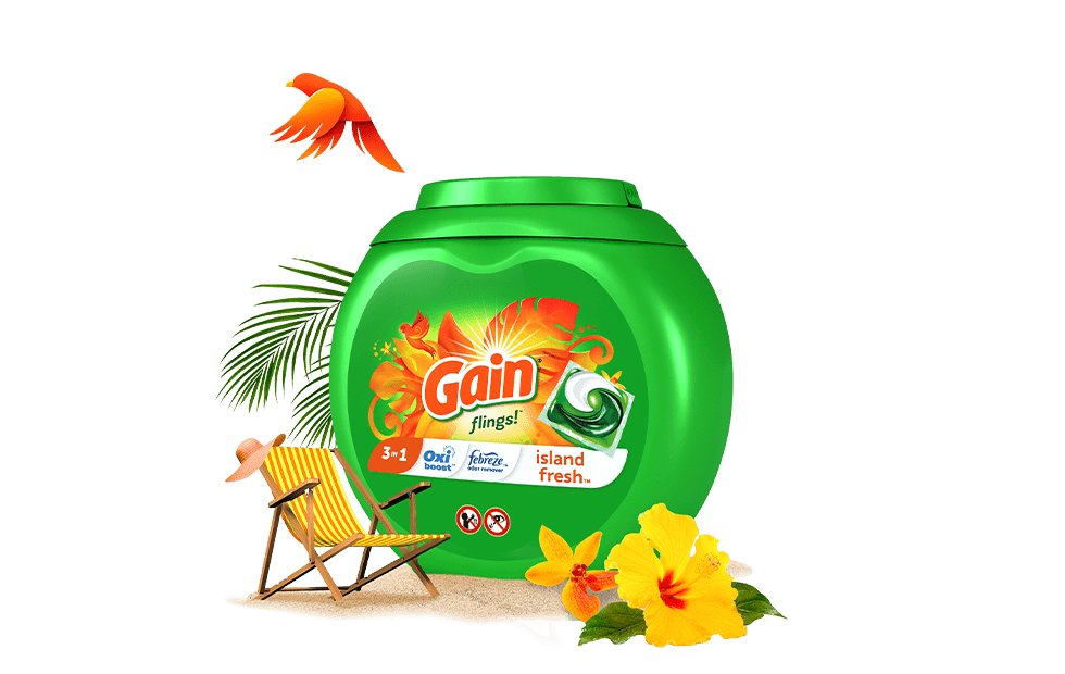 Gain Island fresh scent