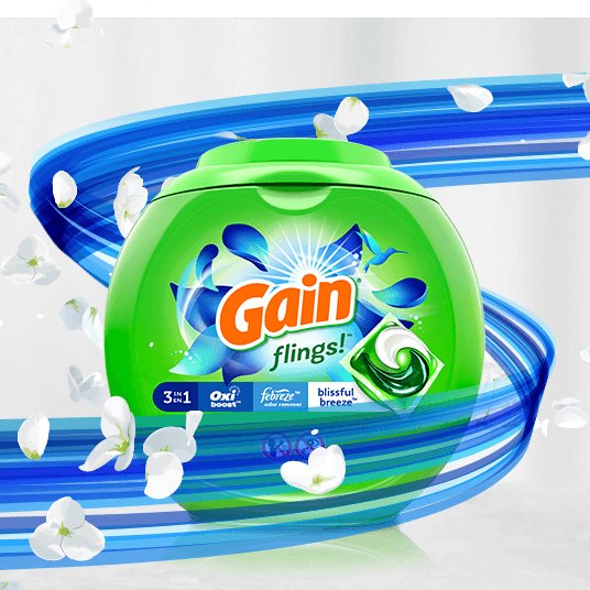 Paquete de Detergente para Ropa Blissful Breeze Flings