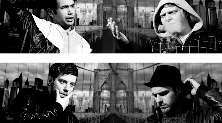 Sipho Sililo, Hannes Büscher, Philip Böllhoff, David Vogt (© Jive Germany)