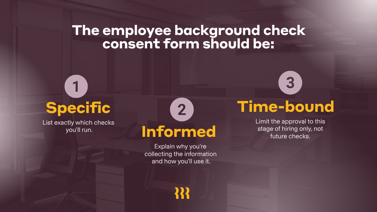 Background Check Consent