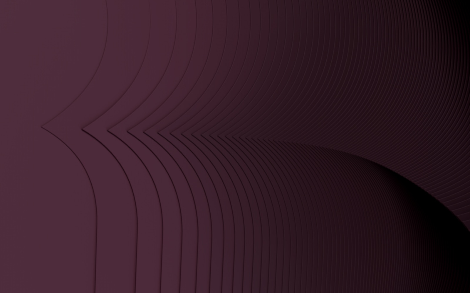 3D Ripples E Plum