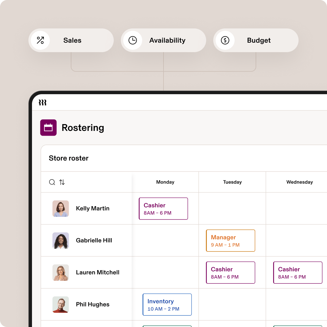 Scheduling - Store Schedule