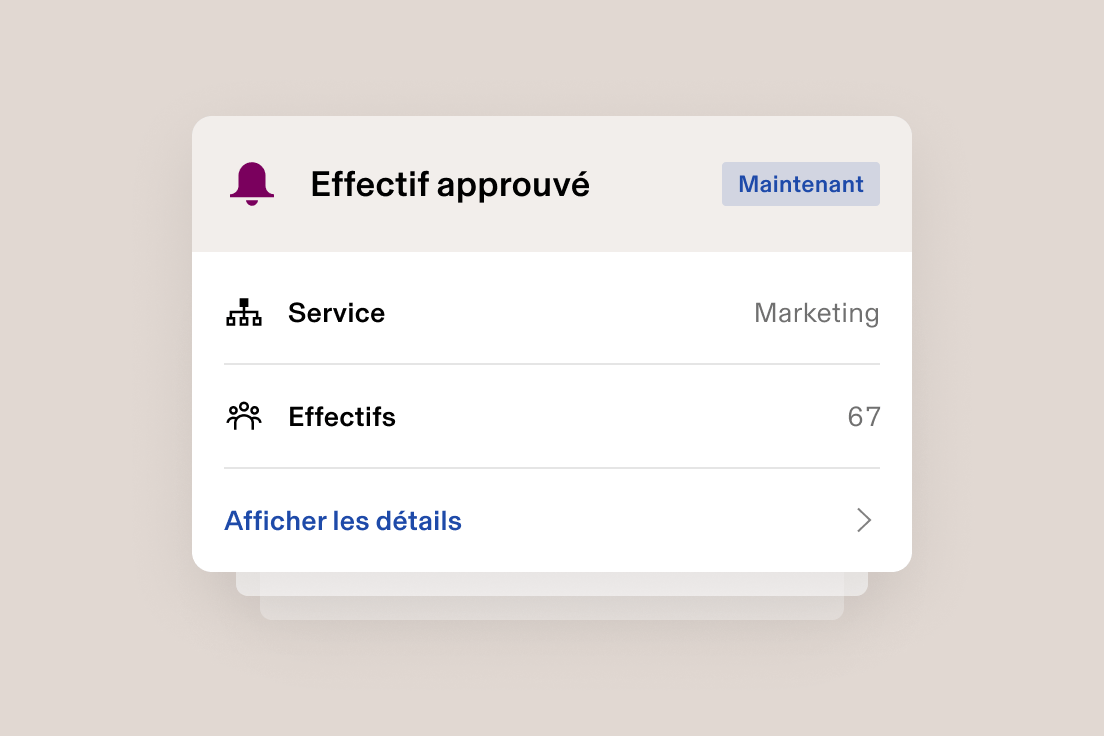 Recrutement de planification des effectifs 1 – Décompte des effectifs approuvé enUS