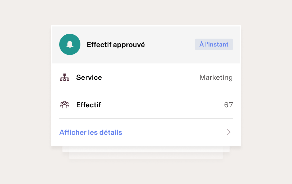 Planification de l’effectif Recrutement 1 Effectif approuvé enUS
