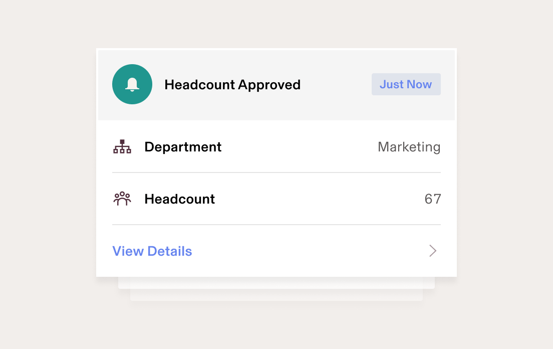 Headcount Planning Recruiting 1 Headcount Approved enUS