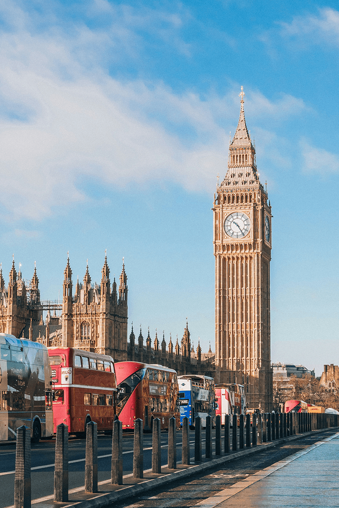 Photograph of Big Ben in London in the United Kingdom
