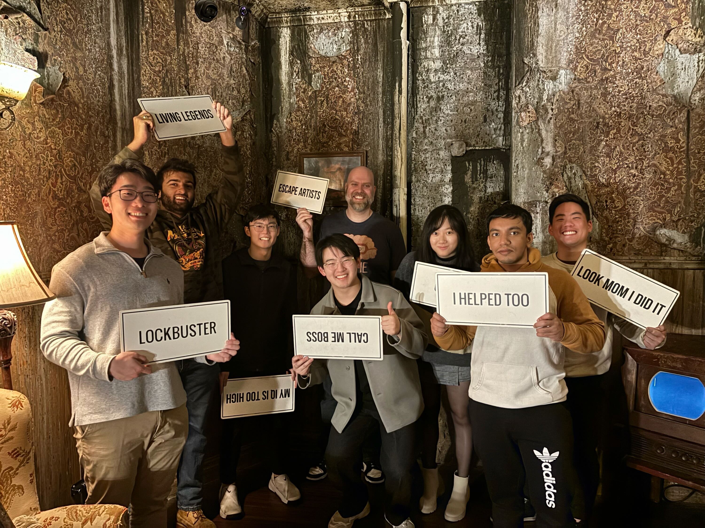 Group photo of Rebecca Wang.