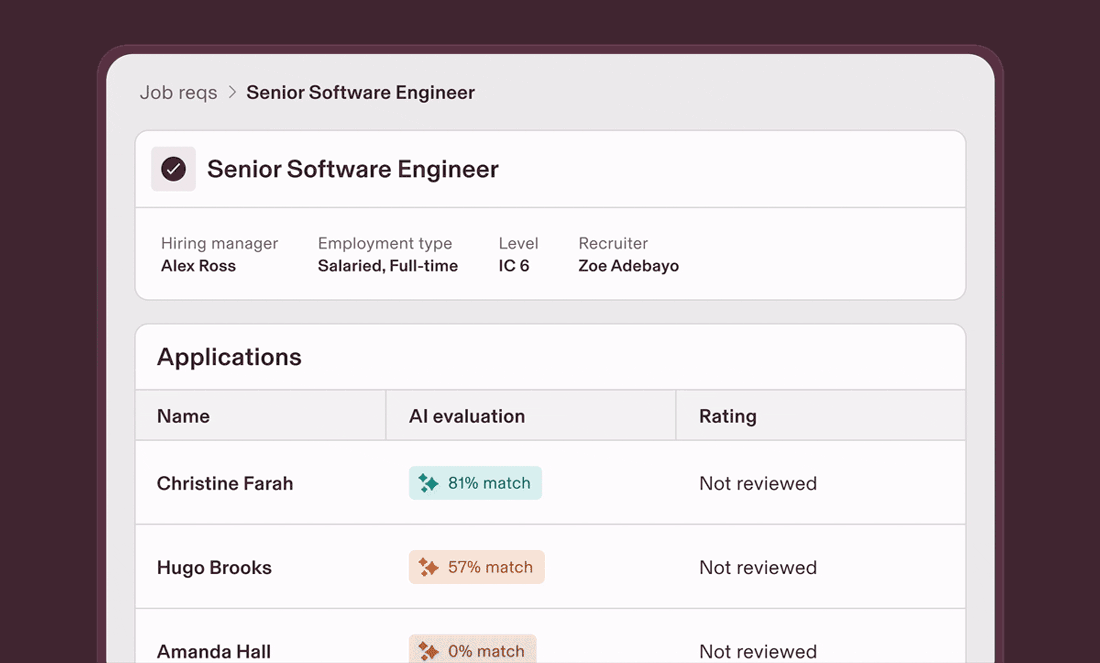 Animated preview of the Rippling's platform.