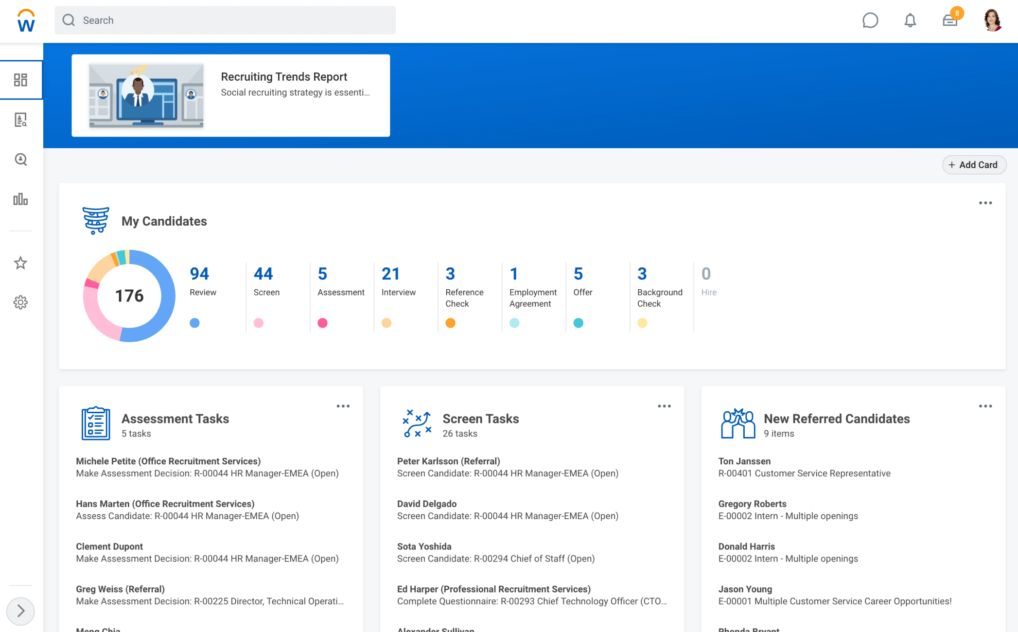 Workday Recruiting trends report
