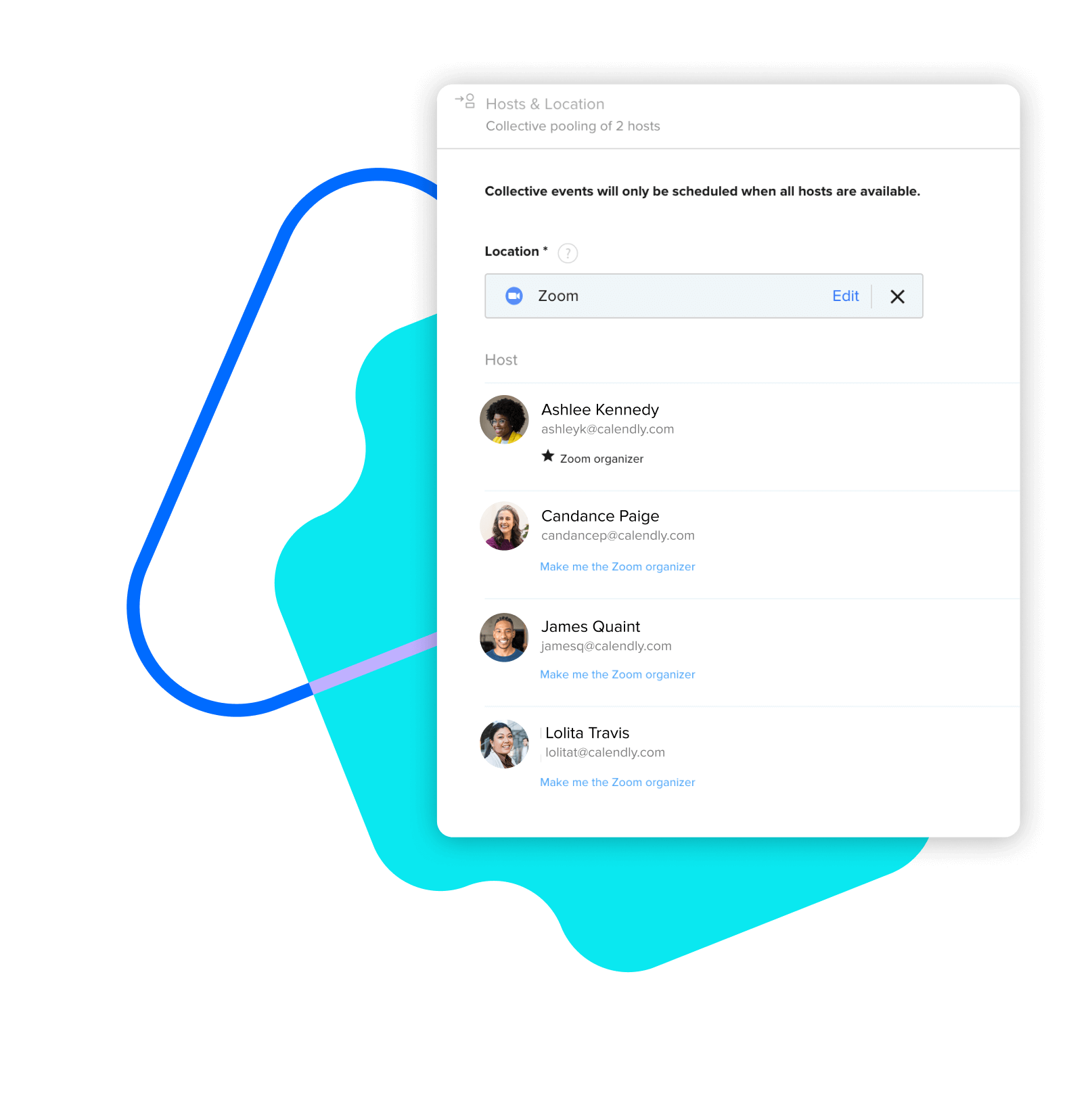 Intelligent, multi-person scheduling