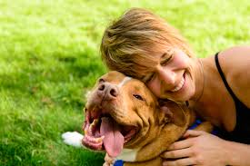 Happy Pet Owner
