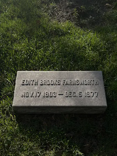 Edith Brooks Farnsworth. 1903-1977.