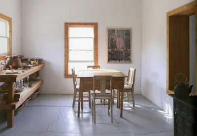 View of kitchen. Photo 2013.