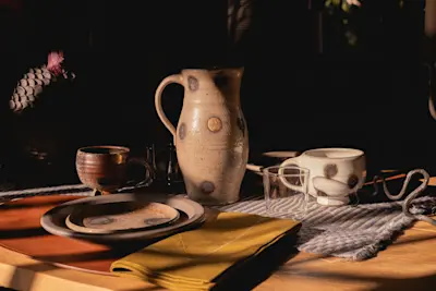 Dinnerware by Whitman Shenk for Commune